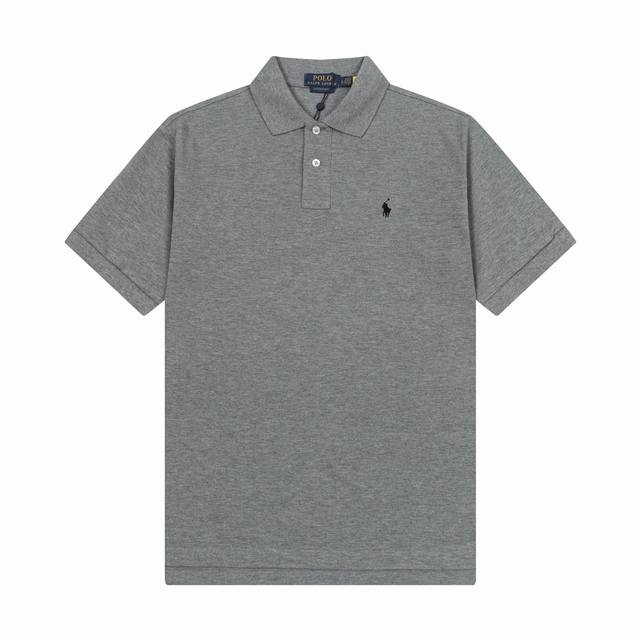 品牌：Ralph Lauren 面料：纯棉丝光珠地 克重：230 颜色：黑色 白色 灰色 藏青 尺码：M-Xxl 原版定制1：1细节还原 三标Logo齐全 高端