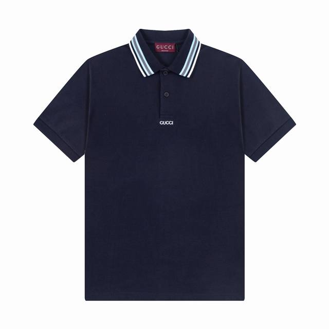 品牌：Gucci 克重：270 颜色：米色 蓝色 尺码：M-Xxl 珠地棉Polo衫 这款单品出自Gucci Lido系列，设计灵感源自意大利海岸的夏日风情和海