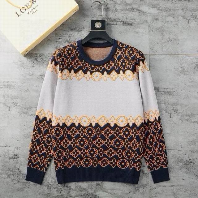 秋冬长袖毛衣 款号：2606 主推 颜色：黑色、宝蓝色 码数：M～3Xl