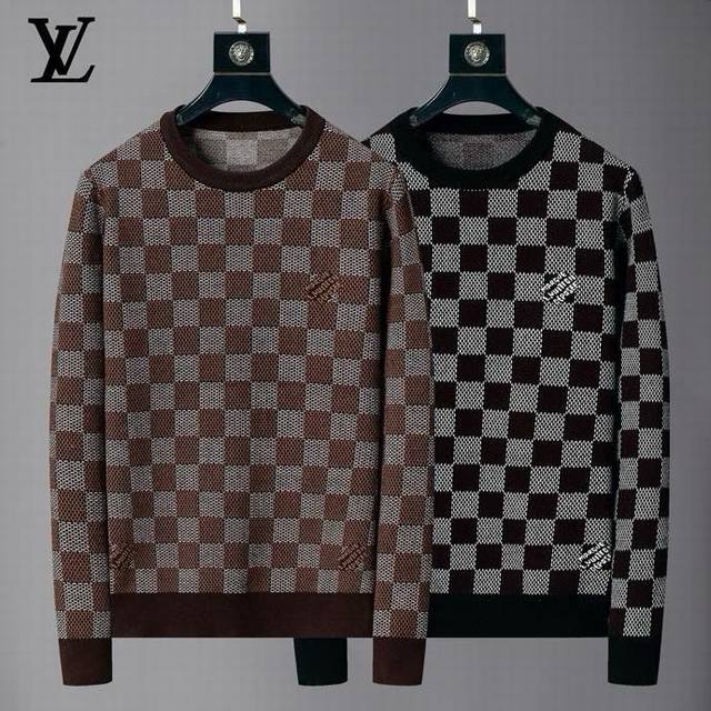 新款毛衣 款号：3125 主推 颜色：黑色、咖啡色 码数：M～3Xl