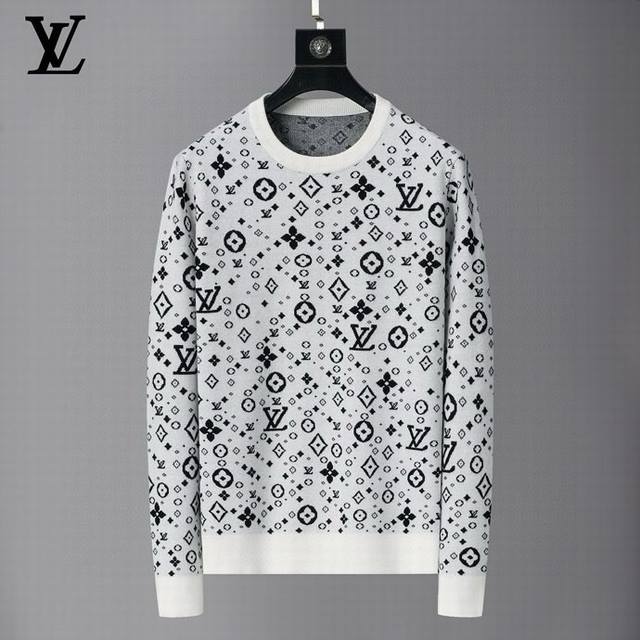 新款毛衣 款号：3103 颜色：黑色、蓝灰、白色 码数：M～3Xl