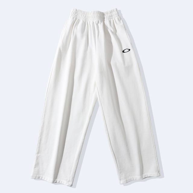 C017# 新品Loop Sports Icon刺绣Logo洗水做旧长裤卫裤运动裤 男女款 颜色 : 黑 白 码数 : 1 2 3 4