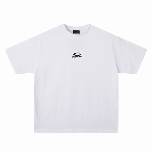 Cx08# 刺绣6B系列经典款短袖T恤 男女款 颜色 : 黑 白 码数 : S M L Xl