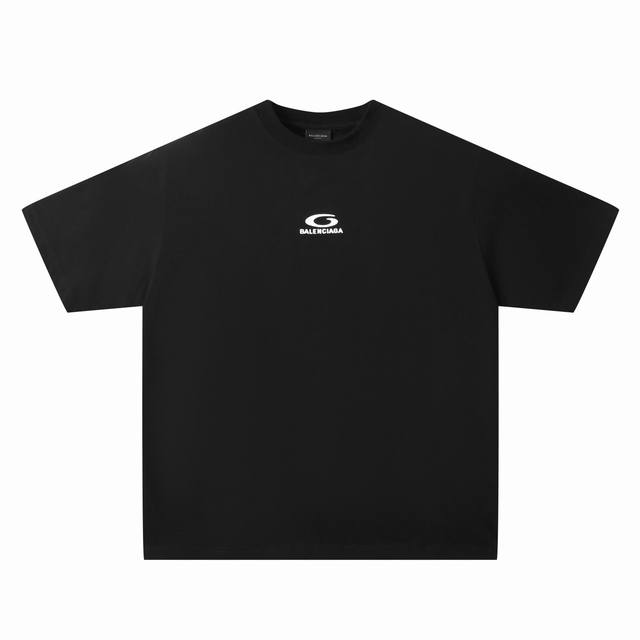 Cx08# 刺绣6B系列经典款短袖T恤 男女款 颜色 : 黑 白 码数 : S M L Xl