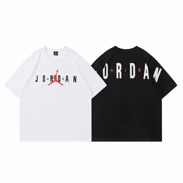 331#Aj飞人短袖 黑色 白色 M-Xxl