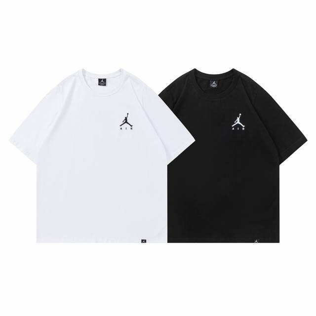 327#Aj飞人短袖 黑色 白色 M-Xxl