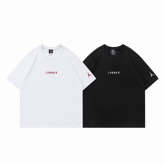 337#Aj飞人短袖 黑色 白色 M-Xxl
