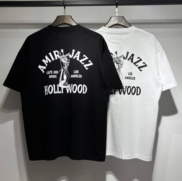 743款 Amiri实拍 黑色 白色挂拍S. M. L. Xl