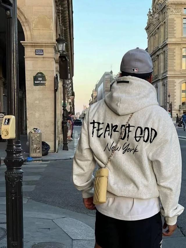 Fog-8828# Fear Of God Fog 复线 Essentails 美式纽约限定连帽秋冬款卫衣 原版定制面料！原厂品质！区别市场通货！ 全套定制的原