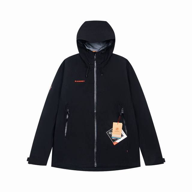 K467# Mammut 猛犸象 硬壳全压胶 限定红标2.0象原厂品质 Mam 红标大象 Covey Tourhs 防风防水 户外防水硬壳压胶冲锋衣机能风拉链夹