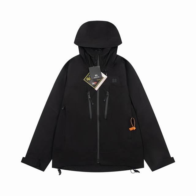 K232# 最高版本 Kolon Sport 可隆全压胶双拉链连帽夹克冲锋衣防盗扣拆除不退换官网同步 Kolonsport可隆 全压胶 防水 冲锋衣夹克 -代工