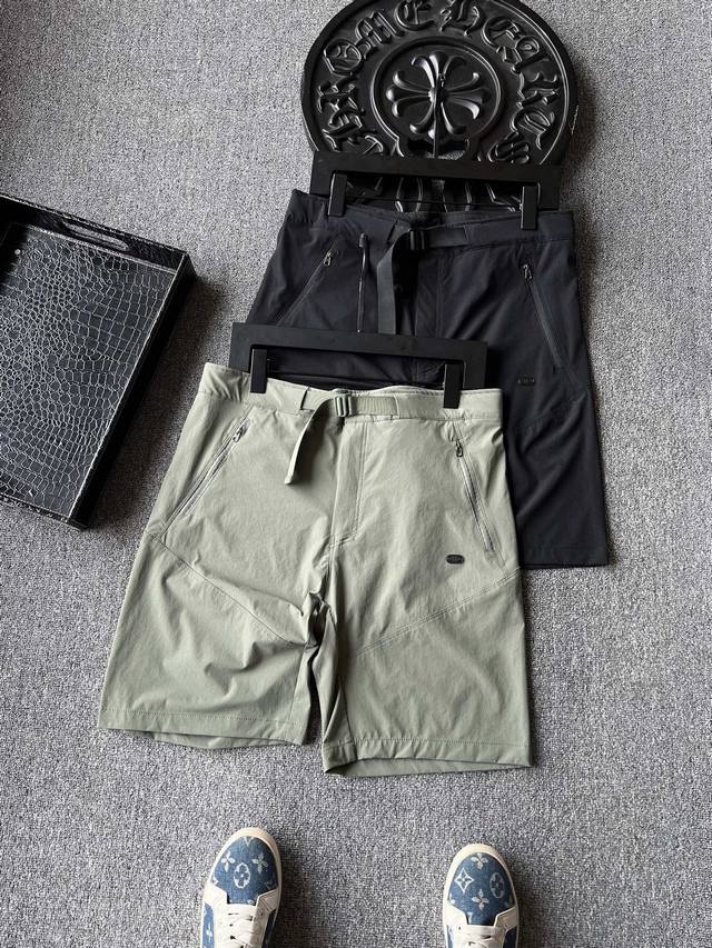 顶级原版高奢！人气爆款！Kolon 可隆专柜新品高奢天丝液氨锦棉腰带款双色短裤！恒隆在售万元级，款号：6003 可隆家今年最新定制高端天丝锦棉面料！表层做了液氨