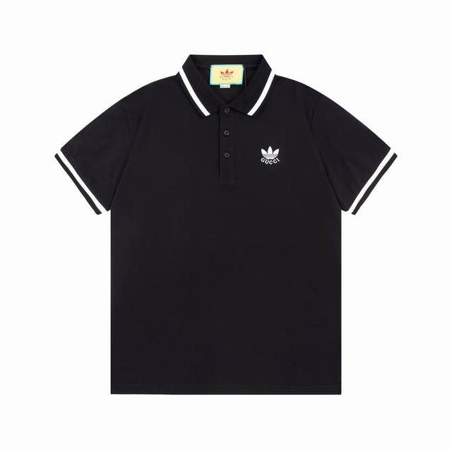 Gucci 古驰 联名小 Logo刺绣 拼色 拼接 Polo衫升级，灵感源自八十年代复古原版面料 官方同款 定制 同缸染面料 手感非常舒服 春夏最新砖柜同步 时
