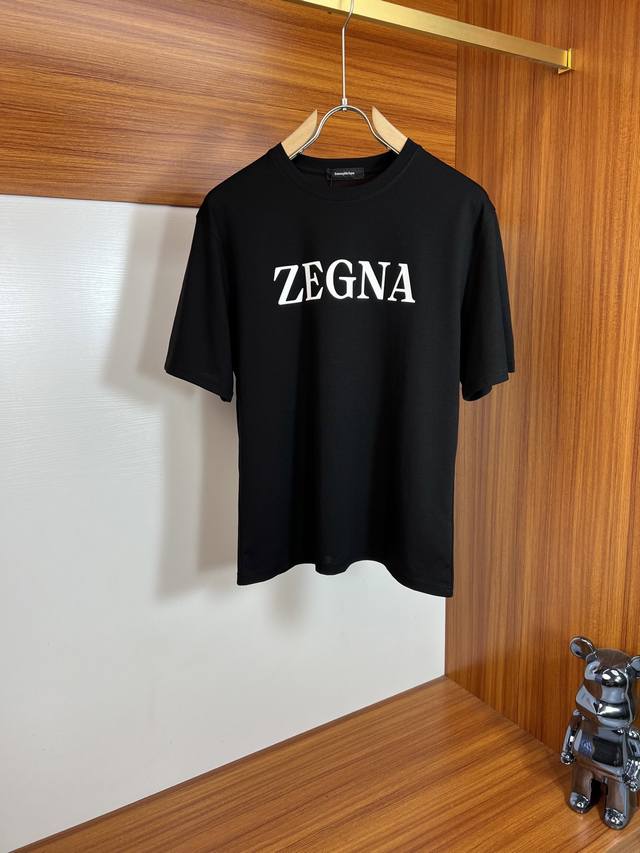 Zzegn‘’2025春夏新品 三标齐全 丝光棉短袖T恤 好货不用过多介绍 看细节 专柜码数：M-Xxxl 175 140建议L