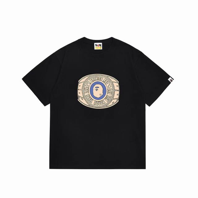 Sc1031# 顶级版本 Bape 采用260克优质高织纯棉面料 双纱精梳 质感柔软不起球 进口环保印花胶浆 图案鲜明立体 品质男女同款 上身即是潮人颜色：黑色