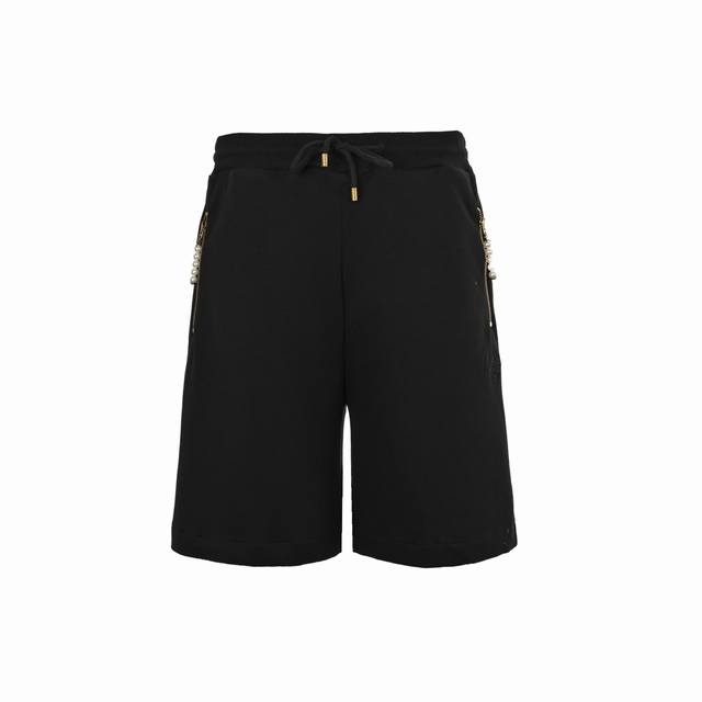 Louis Vuitton 路易威登 24Ss 珍珠吊坠刺绣短裤原8,950购入，采用36S双纱双面400G卫衣面料，双纱双面面料具有较高的品质和细腻的手感。袋