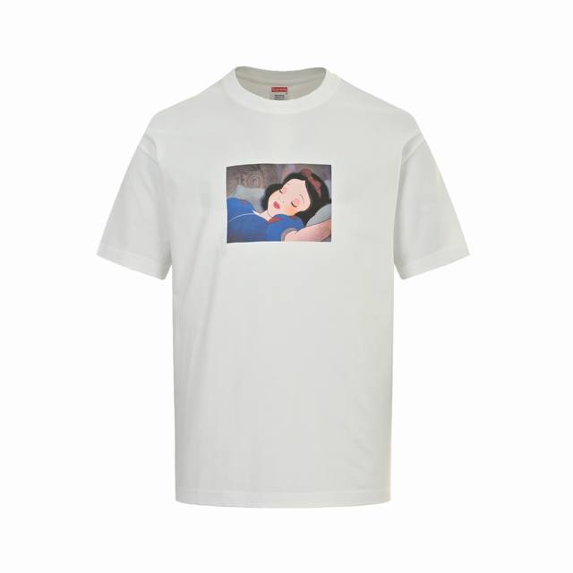 Supreme 白雪公主图案印花短袖Supreme Fw24 秋季系列 Week8 Snow White Tee 白雪公主图案印花圆领短袖T恤Size:S-Xl