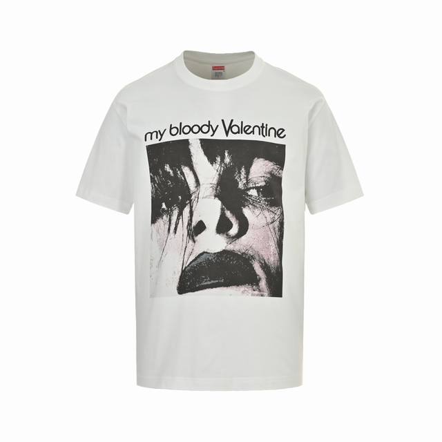 Supreme 音乐艺术专辑短袖Supreme Week 9 X My Bloody Valentine Feed Me With Your Kiss Tee联