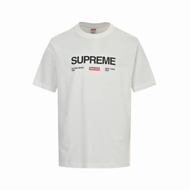 Supreme Est.1994字母印花短袖Size:S-Xl