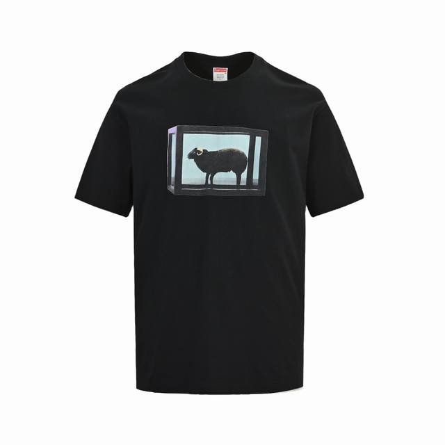 Supreme Damien Hirst联名Week1 Tee 绵羊图案印花短袖Size:S-Xl