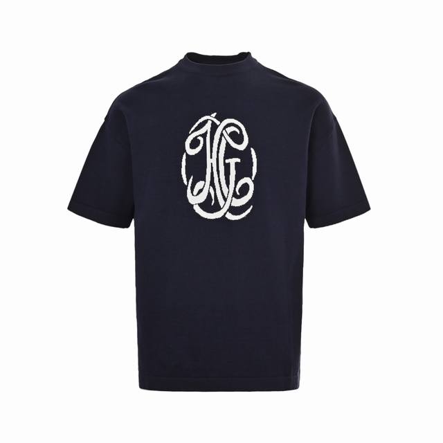 Givenchy 纪梵希 25Ss Logo提花针织短袖采用棉质面料制作男女同款Size:S-Xl
