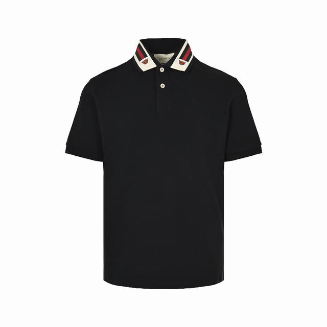 Gucci 古驰 22Ss 领口红绿织带Polo短袖原版面料，面料酷爽棉珠地面料克重 - G之间 面料洗水 ，手感超好，上身百搭Size:Xs-L