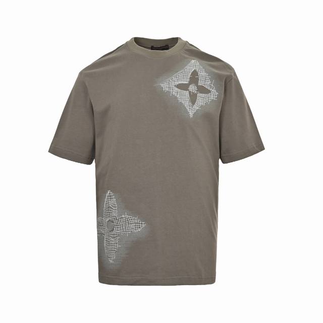 Louis Vuitton 路易威登 25Ss 铅笔手绘大Logo老花刺绣短袖25年最新科德宝刺绣工艺 整衣档次十足 贵气不失格调 原版面料 官方同款 定制30