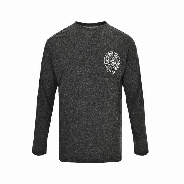 Chrome Hearts 克罗心 复古梵文后背印花长袖T恤面料采用130克强捻100%冰丝棉面料 手感爽滑 穿着舒适 轻薄透气 可做防晒。定染本白颜色，与原版