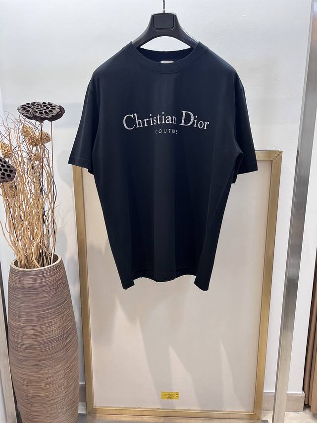 Size：S M L Xl 黑 白 2色 男女同款As1977364858081 Dio* 迪*2025Fw 这款 Christian Dio* Couture