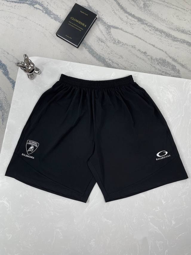 高版本 Balenciaga -巴黎世家-25Ss新款兰博基尼联名63号刺绣短裤Size:Xs-L