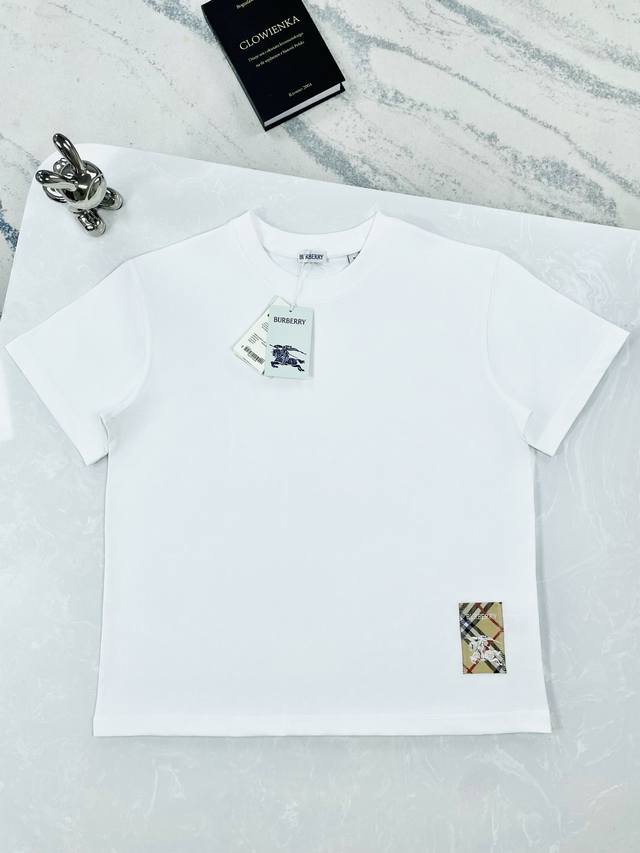 高版本 Burberry-巴宝莉-25Ss新款马术骑士徽标圆领短袖T恤Size:Xs-L