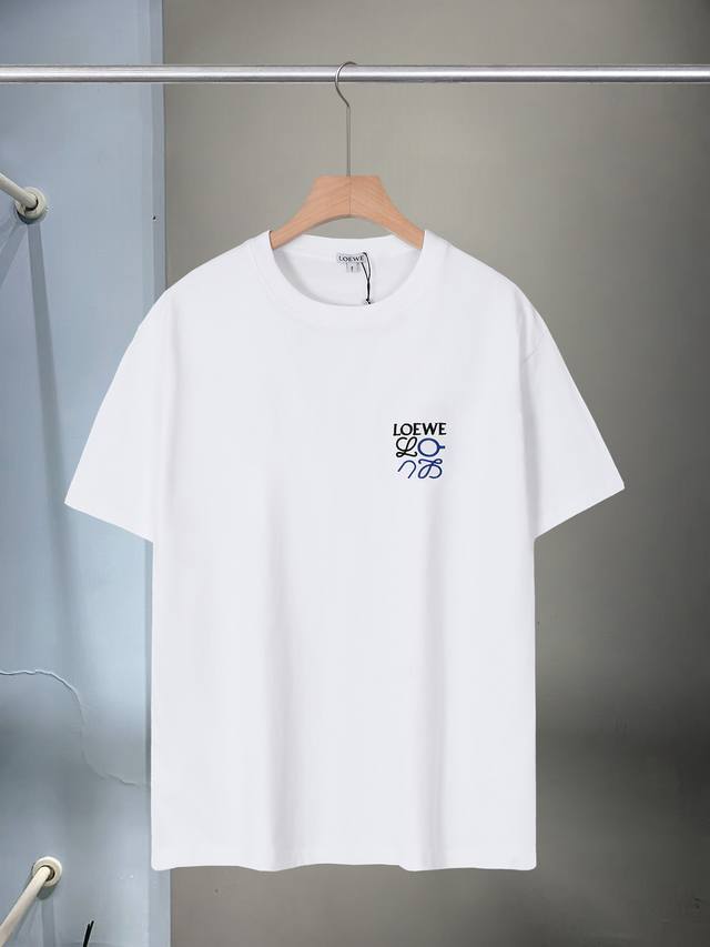 新款上架 Xd-8811罗意威 25Ss新款金典刺绣短袖高版本 高品质时尚个性 百搭潮流吊牌 领标 水洗麦 三标齐全颜色: 黑色.白色.尺码：Xs S M L