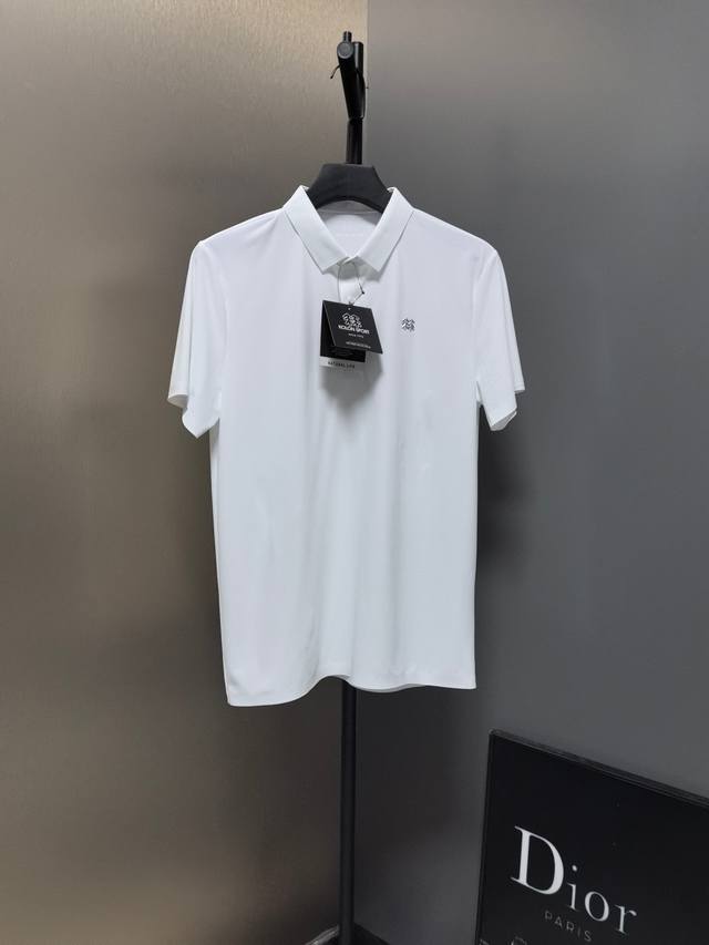 男女同款 Kolon Sport可隆Polo接触凉感防晒上衣男女冷黑T恤功能短袖Polo1柜子同步更新 男士Polo衫无缝压胶款 可隆五色齐发 Kolon Sp