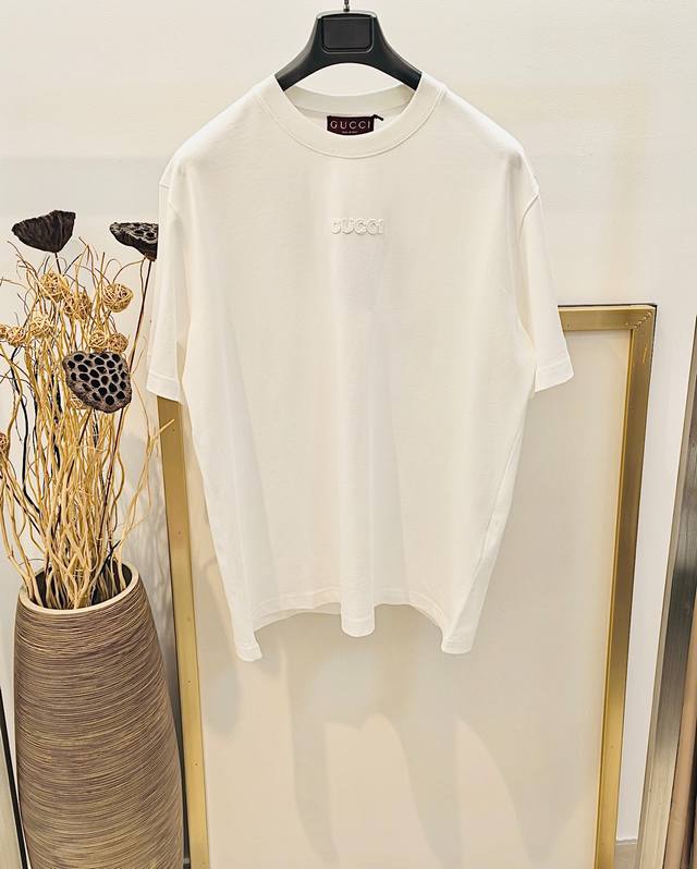 Size：S M L Xl 男女同款197712170091 G家G*Cci 古* 2025新款蛇年贺岁限定版系列重磅半袖T恤 钻饰制品建议干洗或反面洗衣袋包裹