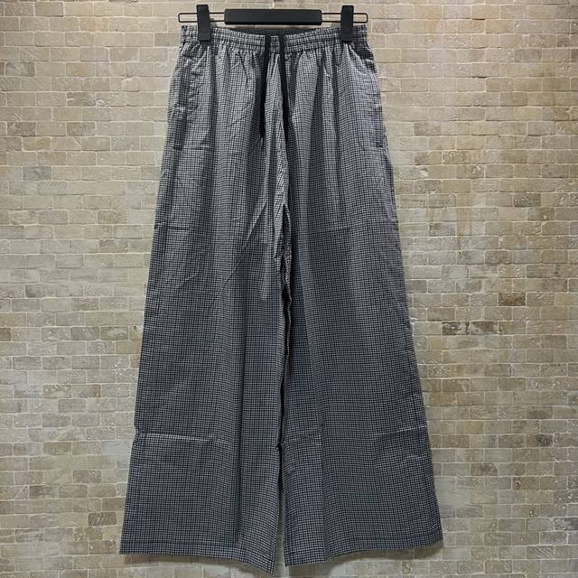 Balenciaga棉麻各位长裤