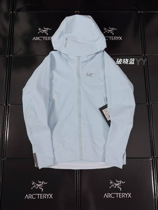 款号G11春夏薄款 七色齐发 顶级品质Arcteryx始祖鸟 Gamma Hoody Gamma系列 Logo徽标防风连帽夹克衣外套 原厂出品！品质保证！厚度适