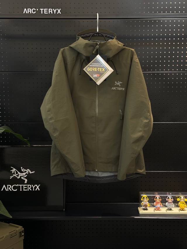 顶级品质Arc‘Teryx Beta Lt Gore-Tex Jacket-Men's始祖鸟户外防水硬壳全压胶冲锋衣夹克外套-Yb四次压胶工艺 整衣3D立体仿生
