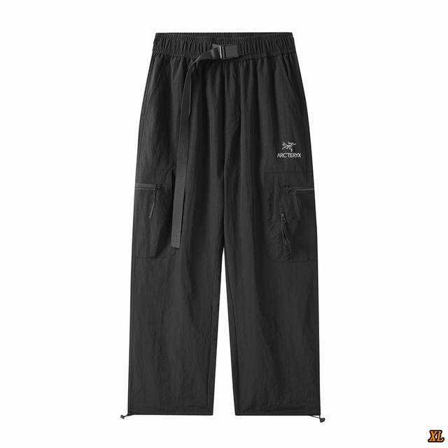 Arc’Teryx始祖鸟 独家实拍上新夏季高品质户外山系全锦皱立体大口袋工装宽松直筒垂感拖地两穿工装裤，本季主打，货源充足，放心主推，高端品质，经典设计，做工出