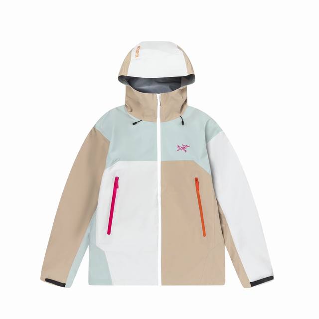 绝版配色，顶级品质～#Arcteryx 始祖鸟 24最新限量版Betalightwight 硬壳最强拼色户外冲锋衣颜色：葳藤棕 绝版配色 丛林绿 绝版配色 云天