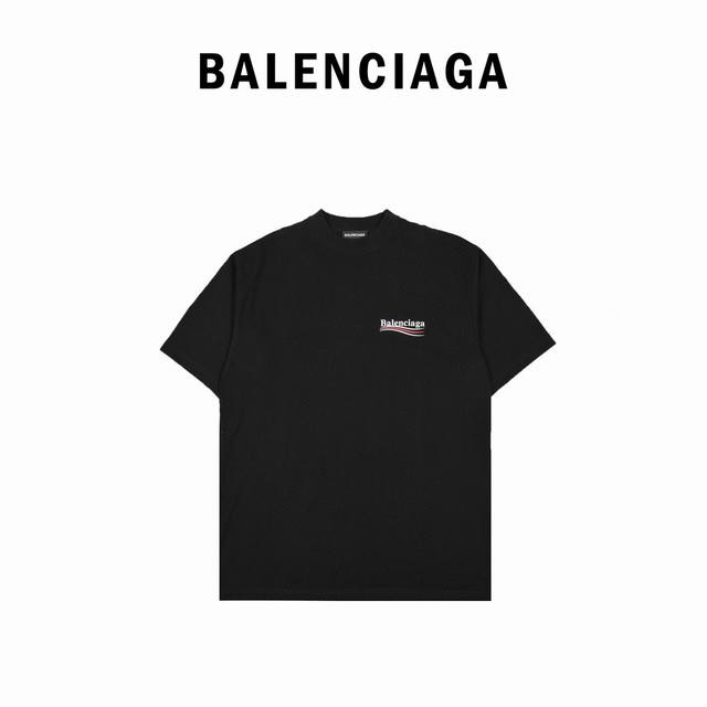Balenciaga 巴黎世家 可乐纹印花短袖定织定染18S220G精梳棉面料 真正从定染纱线开始操作该款 11月初全网最快拿到Zp 面料订做40天 印花透底纹