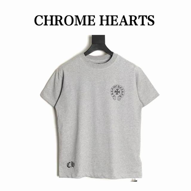 Chrome Hearts 克罗心 满背梵文短袖T恤定制280克全棉双纱硬挺面料 布面干净 布纹清晰 手感非常细腻扎实 更加力挺 舒适透气不易变形不易褶皱1×1