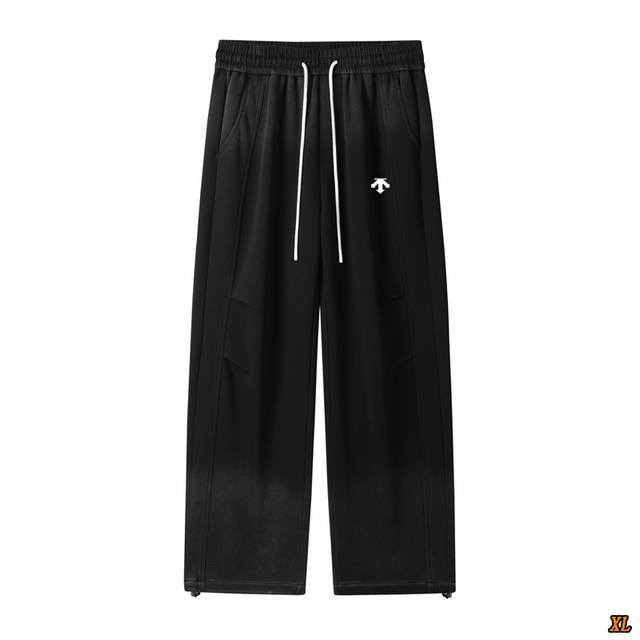 Descente迪桑特 独家实拍上新夏季高品质时尚针织渐变休闲长裤潮牌宽松百搭阔腿直筒运动裤，本季主打，货源充足，放心主推，高端品质，经典设计，做工出色，经典百
