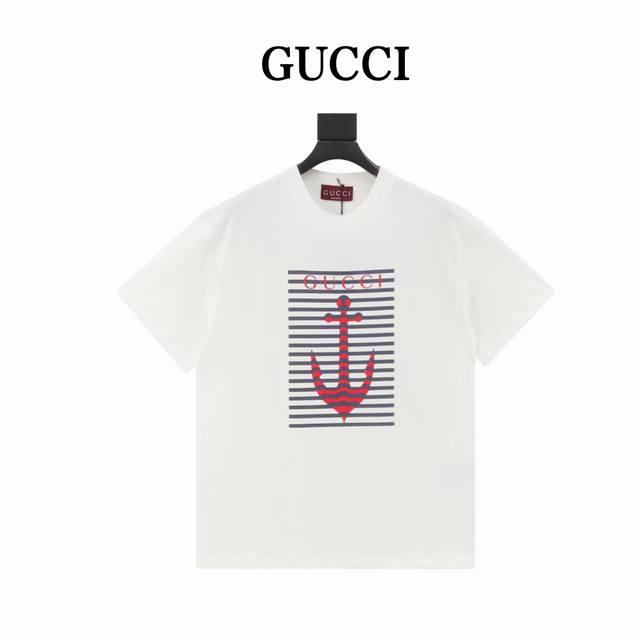古驰 Gucci 海洋风系列印花短袖Size:Xs-Xl