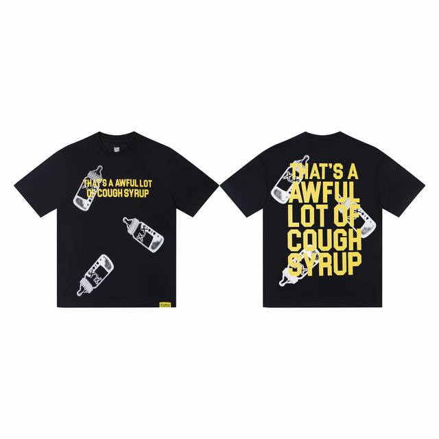 Ts02# S-Xl跨境高品质That's A Awful Lot Of Cough Syrup纯棉圆领T恤