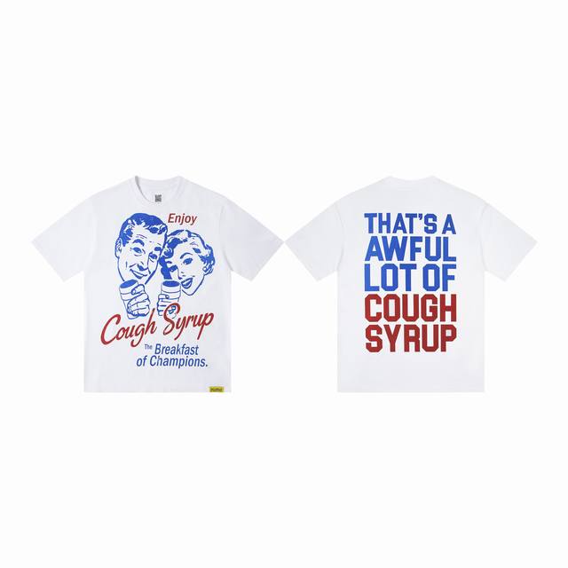 Ts06# S-Xl跨境高品质That's A Awful Lot Of Cough Syrup纯棉圆领T恤