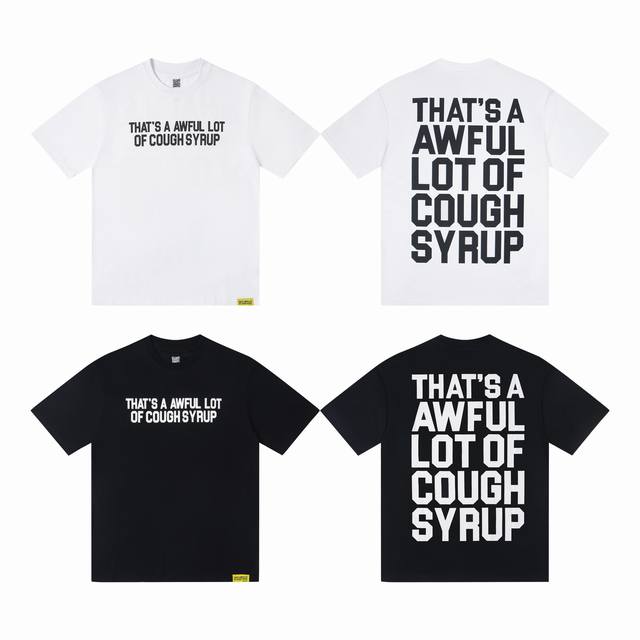 Ts07# S-Xl跨境高品质That's A Awful Lot Of Cough Syrup纯棉圆领T恤