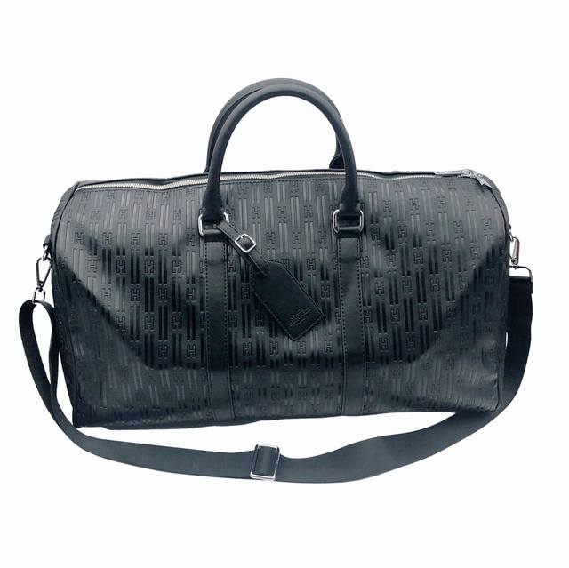 HermèS 爱马仕男士压花旅行袋-机场包-手提袋-采用精湛镶嵌细工，经典百搭，实物拍摄，原厂原版面料，高端品质，配送小票防尘袋H家顶级原单，压花旅行袋一眼就会