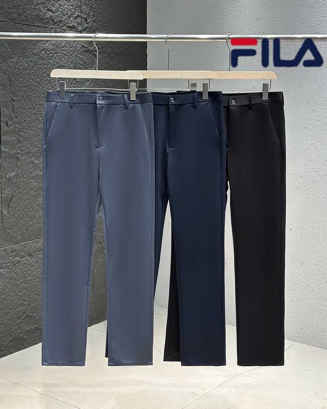 Fila 斐乐 25夏季新款，运动透气薄款休闲西裤客供进口臻选 %生态环保透气面料，非市面各种由涤纶、化纤、尼龙仿制的粗糙劣质面料真正的运动面料完美兼具了舒适感