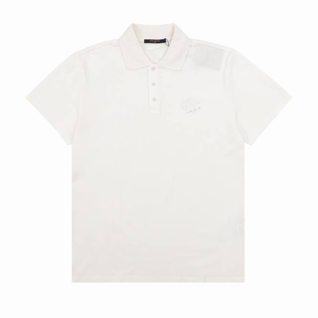 Louis Vuitton路易威登 别针刺绣短袖Polo衫Size : S-L