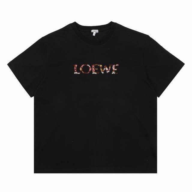 Loewe 罗意威 字母刺绣短袖尺码：Xs-L